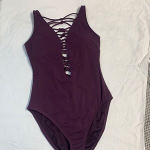 One piece bathing suit